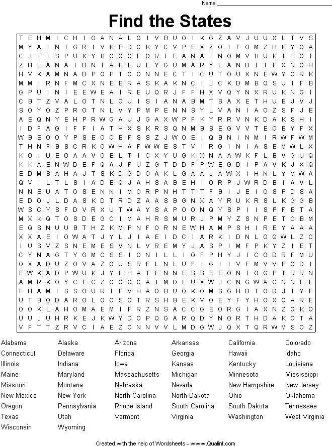 Printable word search puzzle maker totallyamela